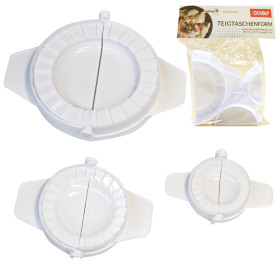 Набор форм для лепки пельменей, вареников, чебуреков, 3 шт., Ø 5,5 см, Ø 7,5 см, Ø 12 см