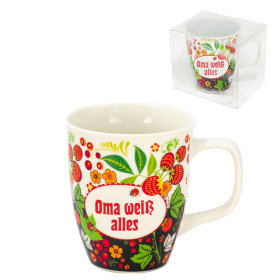 Кружка "Oma weiß alles" 0,4 л