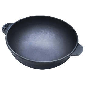 Сковорода-Вок из чугуна "Brizoll" HW18, 18 х 6 см
