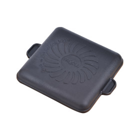 Сковорода квадратная из чугуна "Brizoll" H181825, 18 х 18 x 2,5 см