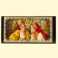 Schatulle "Русские красавицы" ca. 17 x 8,5 x 3,5 cm