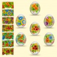 Decorative Easter film "Petrikov", 7 various motives in packing