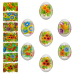 Декоративная пасхальная плёнка "Петриковская" 7 различных мотивов в наборе