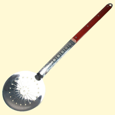 Шумовка 65 cм, с деревянной ручкой