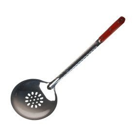 Шумовка 47 cм, с деревянной ручкой