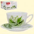 Teeset "Kaiserlich", Design "Maiglöckchen", 1 Tasse 370 ml + 1 Untertasse