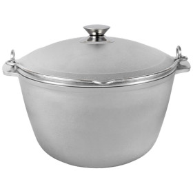 Казан походный с дужкой 6 л, Ø 26 см, высота 16 см, 2,5 кг