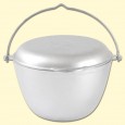 5L camping pot with handle and lid-frying pan