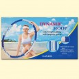 Massage Hoop "Dynamic Hoop" with 80 massage elements with magnets, 1.8 kg