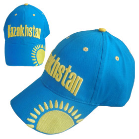 Кепка "Казахстан", бирюзовая