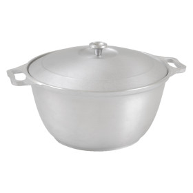 Кастрюля в форме казана 2 л, Ø 20 см, высота 10 см, 1,36 кг