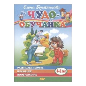 Чудо-обучайка. Развиваем память, внимание, воображение. Для детей 4-6 лет