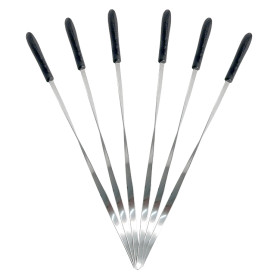 6 шампуров для электрической шашлычници, длина - 32 см, толщина 1,4 мм