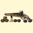 Stauf-Set Musket, 8 Teile - Stauf mit mit Sockel, 6 Becher, 44 x 19 x 11 cm