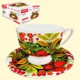 Teeset - Kaiserlich, Design Chochloma, 1 Tasse 370 ml + 1 Untertasse