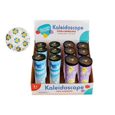 Калейдоскоп набор 17 см в 2х цветах 12 Шт
