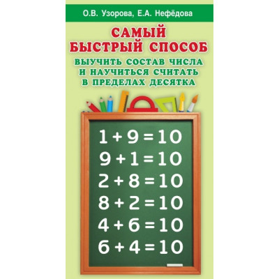 Самый быстрый способ выучить состав числа и научится считать в пределах десятка