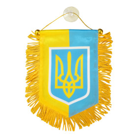 Вымпел Украина 8 x12 см