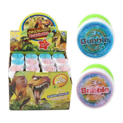 Мыльные пузыри Dino 55 мл 3 цвета в ассортименте, 12 штук в дисплее