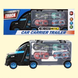 Грузовик 28 см с 4 автомобилями