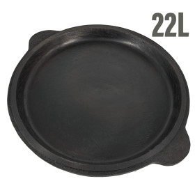 Крышка сковорода чугунная для казана 22 литрa