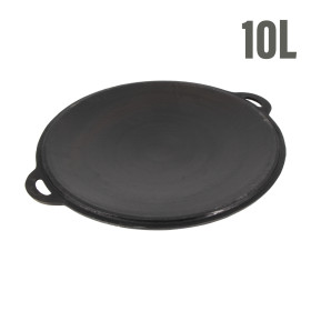 Чугунная крышка садж на 10л казан
