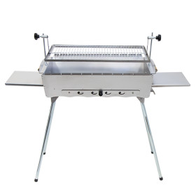 Мангал "Идеал", ВДШ: 90 x 70 x 30 см, нержавейка 1,5 мм.