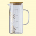 Glasmessbecher 1 Liter Tropics für Getränke 20,5 cm