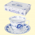 Tea set "Gzhel" 12 pieces (6 cups+6 saucers)
