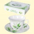 Tea set "Lily" 12 pieces (6 cups+6 saucers)