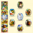 Decorative Easter film "Bibiana", 7 various motives in packing