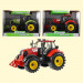 Трактор 22 см, Фрикционный, 2 цвета красный и зеленый