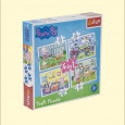 Puzzle Peppa Pig 4-in-1 12,15, 20, 24 Teile