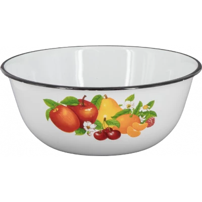 Миска  фруктовый рай 3,5 л, Ø 26 см, эмалированная