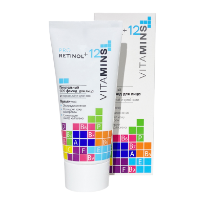 Питательный SOS-флюид для лица Pro Retinol + 12 Vitamins 50 г