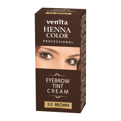 Хна для окрашивания бровей Henna Color Professional 3.0 Коричневый 15 г