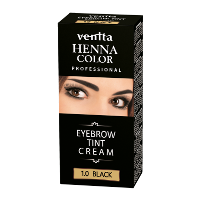 Хна для окрашивания бровей Henna Color Professional 1.0 Черный 15 г