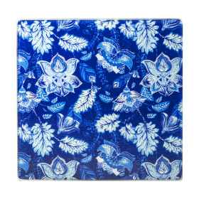 Многофункциональная стеклянная доска "Узор", из закалённого стекла, 20 х20 см.