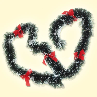 Гирлянда из фольги, с бантиками, 9 см х 2 м