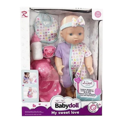 Кукла 30 см с аксессуарами, 5 частей