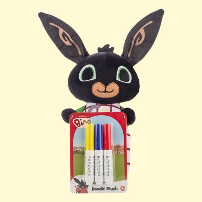 Мягкая игрушка Bing Doodle для раскрашивания с фломаст