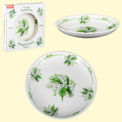 Блюдо Ландыши Ø25 см