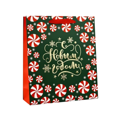 Пакет ламинированный вертикальный - Новогодние чудеса, 30 × 26 × 9 см