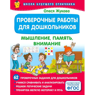 Проверочные работы для дошкольников. Мышление, память, внимание
