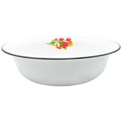 Таз Тюльпаны эмалированный 16 л