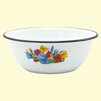 Миска эмалированная Сания 1,5 л, Ø 20 см