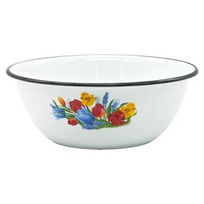 Миска эмалированная Сания 1,5 л, Ø 20 см