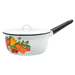 Эмалированный ковш с крышкой Фруктовый рай 1,5 л
