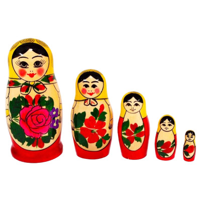 Матрёшка Семёновская M5 11 см