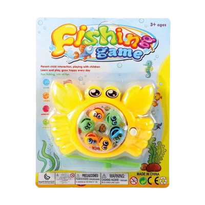 Fishing game игрушка для рыбалки Заводной краб, цвета в ассортименте